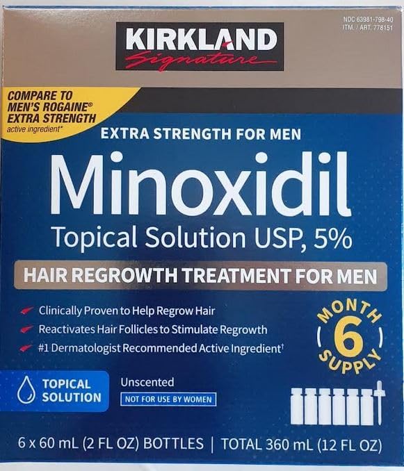 MINOXIDIL KIRKLAND PACK 3 MESES