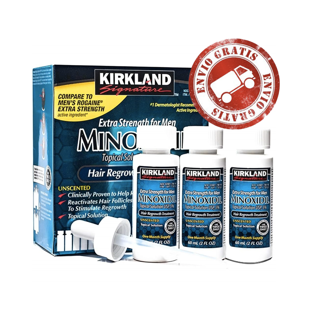 Minoxidil Kirkland Pack 6 Meses 70 990 EnvÍo Gratuito Minoxidil Cl