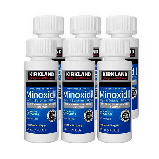 MINOXIDIL 5% PACK 6 MESES